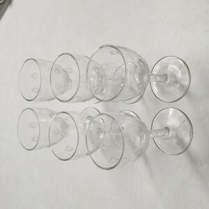 Small vintage glass, set of 6